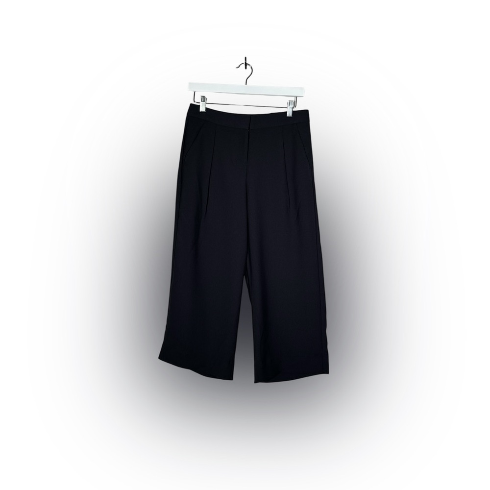 The Limited Black Wide Leg‎ Culotte Pants